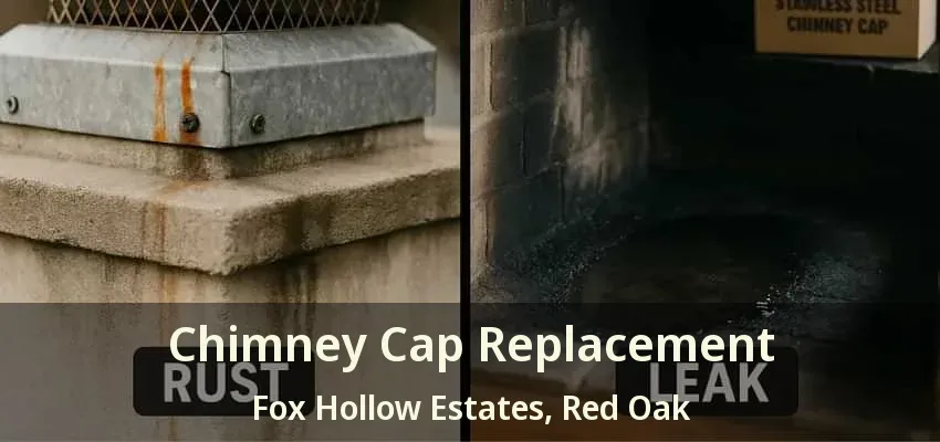 Chimney Cap Replacement Fox Hollow Estates, Red Oak - TX Chimney Cap Replacement Fox Hollow Estates, Red Oak - TX
