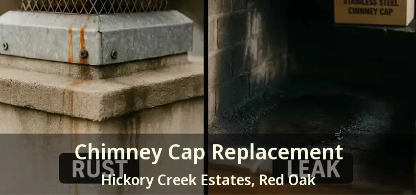 Chimney Cap Replacement Hickory Creek Estates, Red Oak - TX Chimney Cap Replacement Hickory Creek Estates, Red Oak - TX