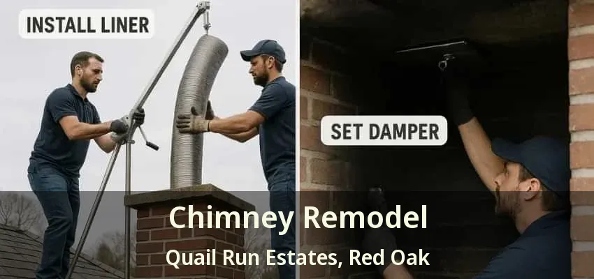 Chimney Remodel Quail Run Estates, Red Oak - TX Chimney Remodel Quail Run Estates, Red Oak - TX
