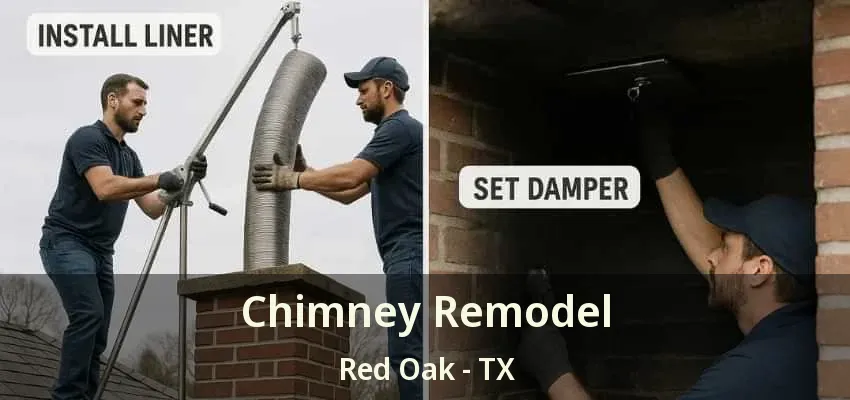 Chimney Remodel Red Oak - TX
