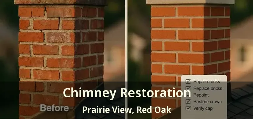 Chimney Restoration Prairie View, Red Oak - TX