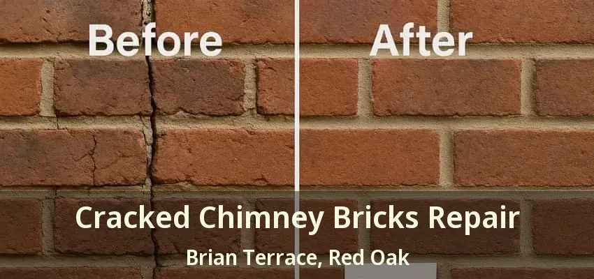 Cracked Chimney Bricks Repair Brian Terrace, Red Oak - TX Cracked Chimney Bricks Repair Brian Terrace, Red Oak - TX