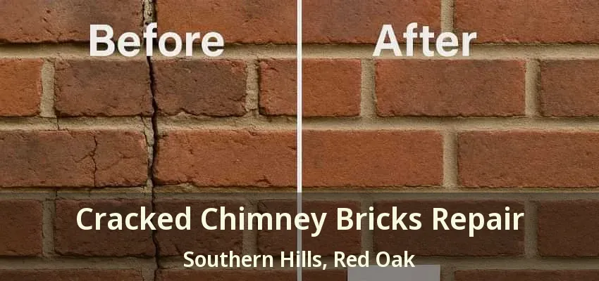 Cracked Chimney Bricks Repair Southern Hills, Red Oak - TX Cracked Chimney Bricks Repair Southern Hills, Red Oak - TX