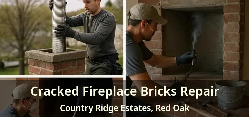 Cracked Fireplace Bricks Repair Country Ridge Estates, Red Oak - TX Cracked Fireplace Bricks Repair Country Ridge Estates, Red Oak - TX
