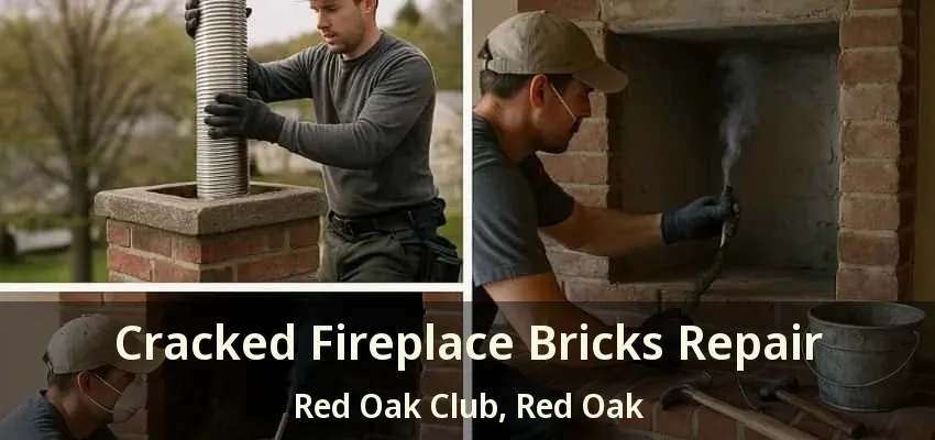 Cracked Fireplace Bricks Repair Red Oak Club, Red Oak - TX