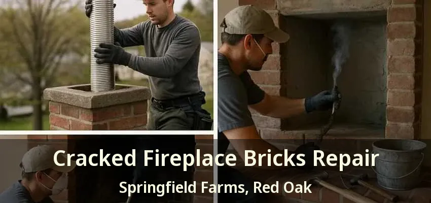 Cracked Fireplace Bricks Repair Springfield Farms, Red Oak - TX Cracked Fireplace Bricks Repair Springfield Farms, Red Oak - TX