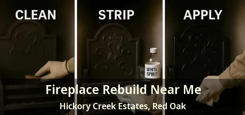 Fireplace Rebuild Near Me Hickory Creek Estates, Red Oak - TX