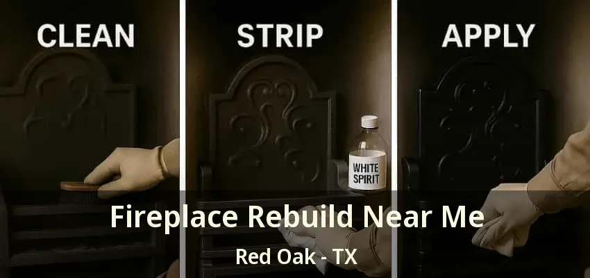 Fireplace Rebuild Near Me Red Oak - TX