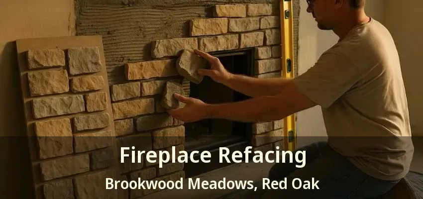 Fireplace Refacing Brookwood Meadows, Red Oak - TX Fireplace Refacing Brookwood Meadows, Red Oak - TX