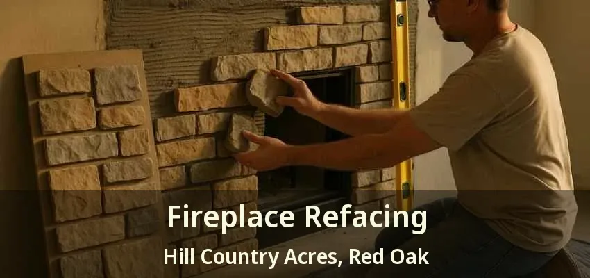 Fireplace Refacing Hill Country Acres, Red Oak - TX Fireplace Refacing Hill Country Acres, Red Oak - TX