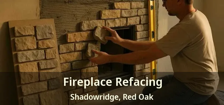 Fireplace Refacing Shadowridge, Red Oak - TX