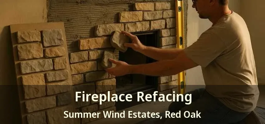 Fireplace Refacing Summer Wind Estates, Red Oak - TX Fireplace Refacing Summer Wind Estates, Red Oak - TX