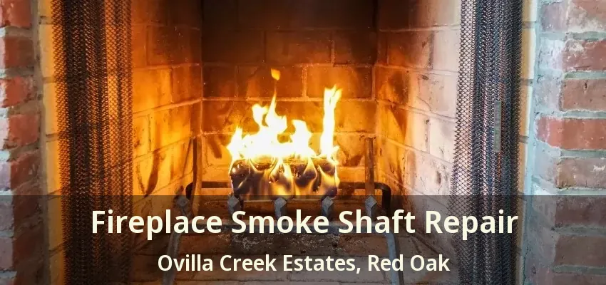 Fireplace Smoke Shaft Repair Ovilla Creek Estates, Red Oak - TX