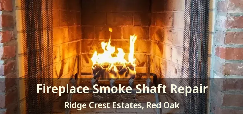 Fireplace Smoke Shaft Repair Ridge Crest Estates, Red Oak - TX