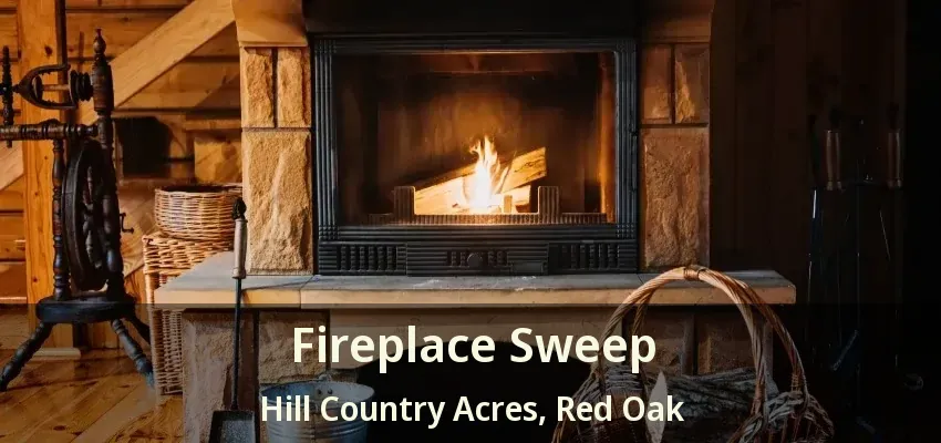 Fireplace Sweep Hill Country Acres, Red Oak - TX