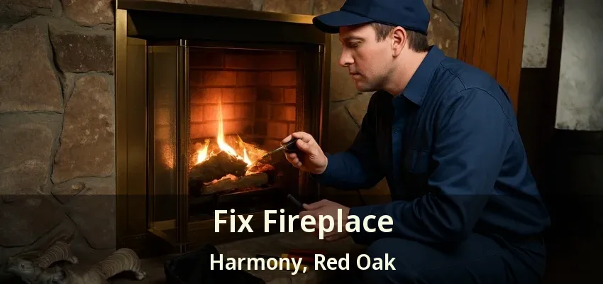 Fix Fireplace Harmony, Red Oak - TX