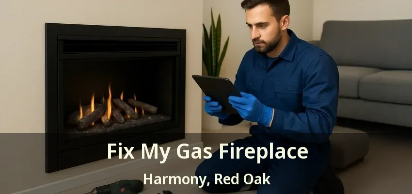 Fix My Gas Fireplace Harmony, Red Oak - TX