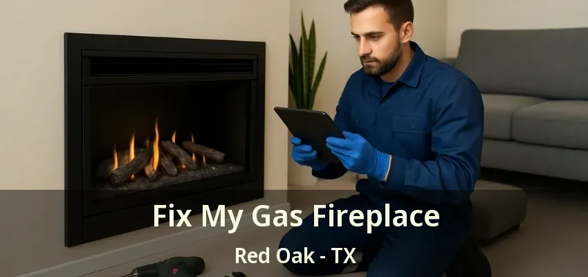 Fix My Gas Fireplace Red Oak - TX