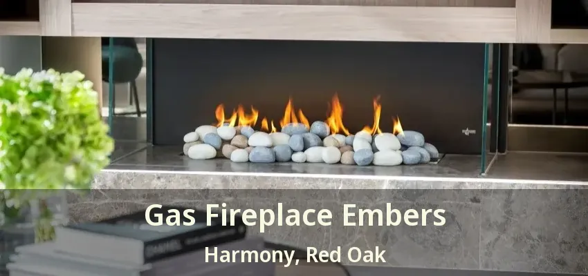 Gas Fireplace Embers Harmony, Red Oak - TX