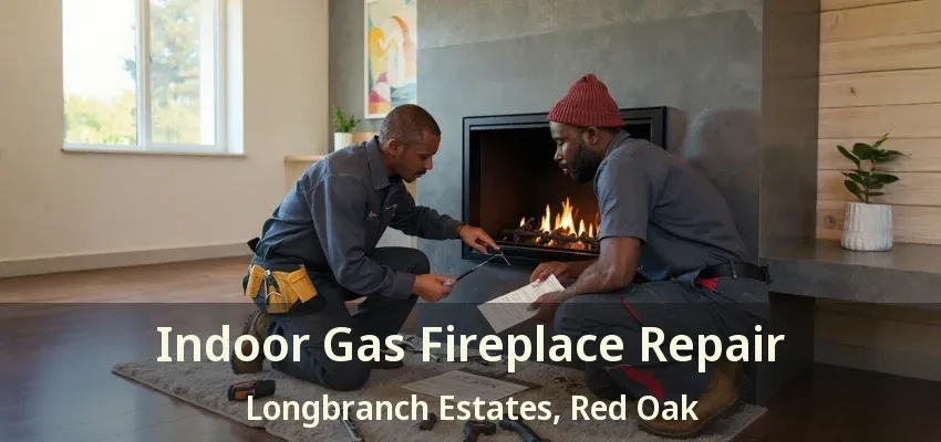 Indoor Gas Fireplace Repair Longbranch Estates, Red Oak - TX