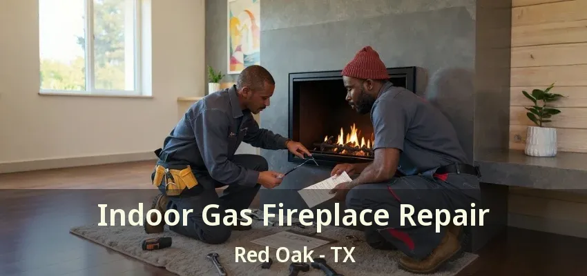Indoor Gas Fireplace Repair Red Oak - TX