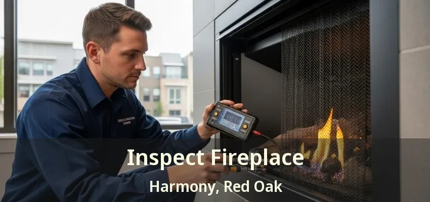 Inspect Fireplace Harmony, Red Oak - TX