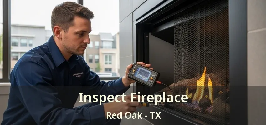 Inspect Fireplace Red Oak - TX