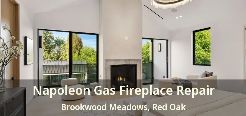 Napoleon Gas Fireplace Repair Brookwood Meadows, Red Oak - TX