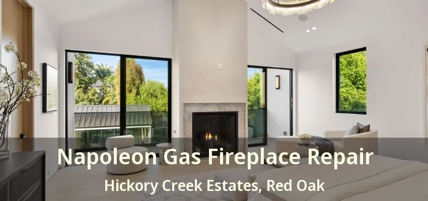 Napoleon Gas Fireplace Repair Hickory Creek Estates, Red Oak - TX