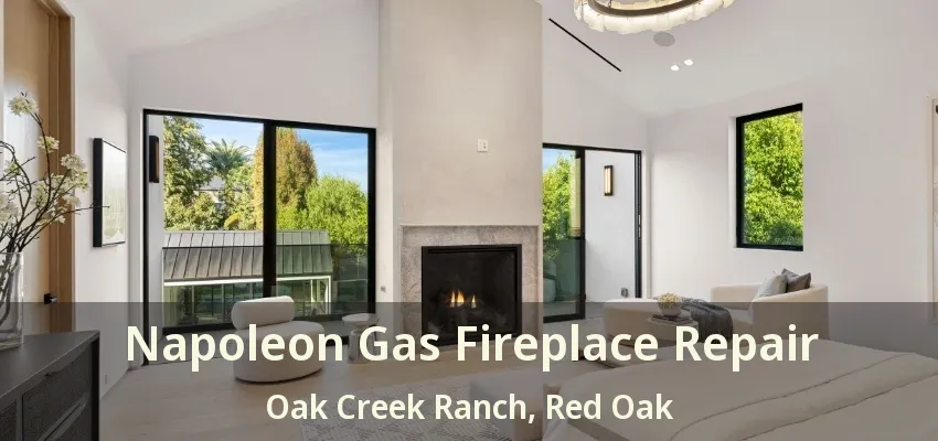Napoleon Gas Fireplace Repair Oak Creek Ranch, Red Oak - TX
