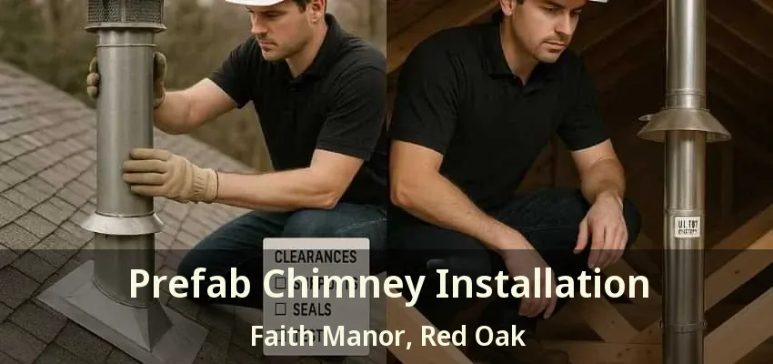 Prefab Chimney Installation Faith Manor, Red Oak - TX Prefab Chimney Installation Faith Manor, Red Oak - TX