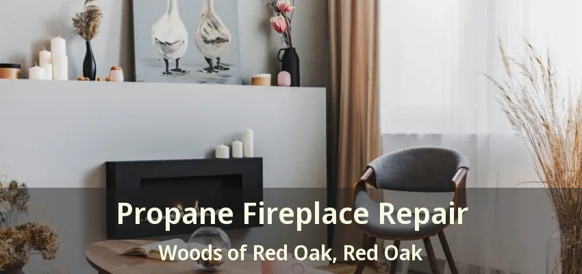 Propane Fireplace Repair Woods of Red Oak, Red Oak - TX