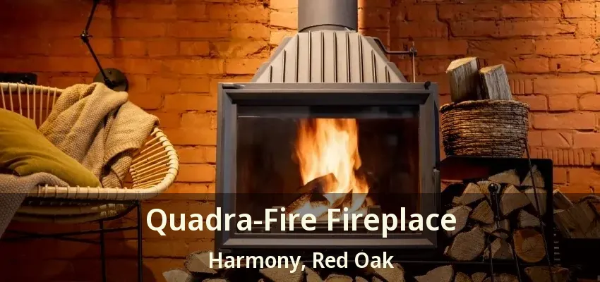 Quadra-Fire Fireplace Harmony, Red Oak - TX
