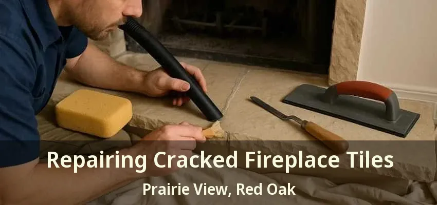 Repairing Cracked Fireplace Tiles Prairie View, Red Oak - TX