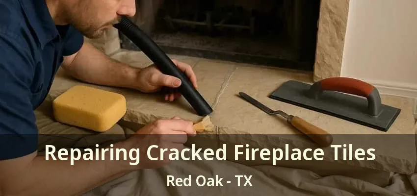 Repairing Cracked Fireplace Tiles Red Oak - TX Repairing Cracked Fireplace Tiles Red Oak - TX