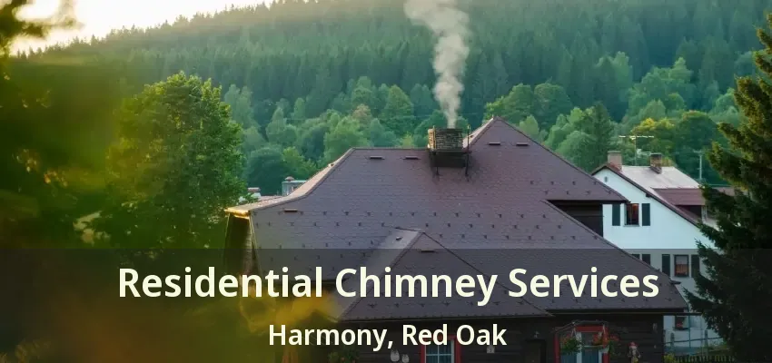 Residential Chimney Services Harmony, Red Oak - TX