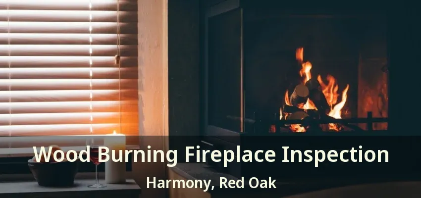 Wood Burning Fireplace Inspection Harmony, Red Oak - TX