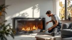 Fireplace Sweeper Eastridge South, Red Oak