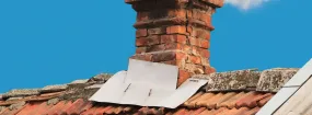 Flue Tiles Cracked Repair Eastridge South, Red Oak