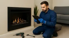 Gas Fireplace Maintenance Eastridge South, Red Oak