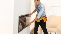 Napoleon Gas Fireplace Service Harmony, Red Oak