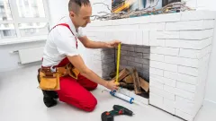 Wood Fireplace Repair Eastridge South, Red Oak