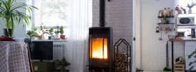 Wood Stove Chimney Services Eastridge South, Red Oak